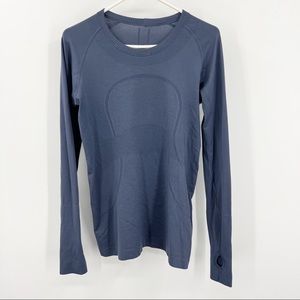 Lululemon Blue Swiftly Tech Long Sleeve 10